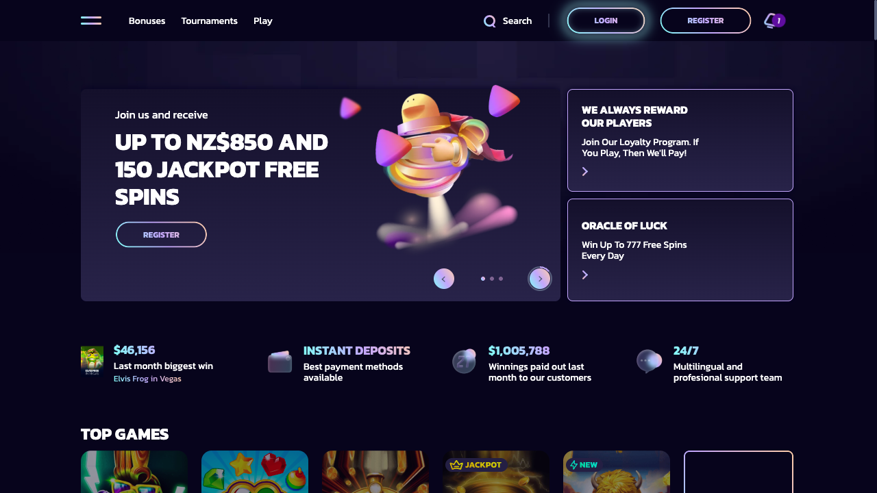21Bit Casino low deposit NZ